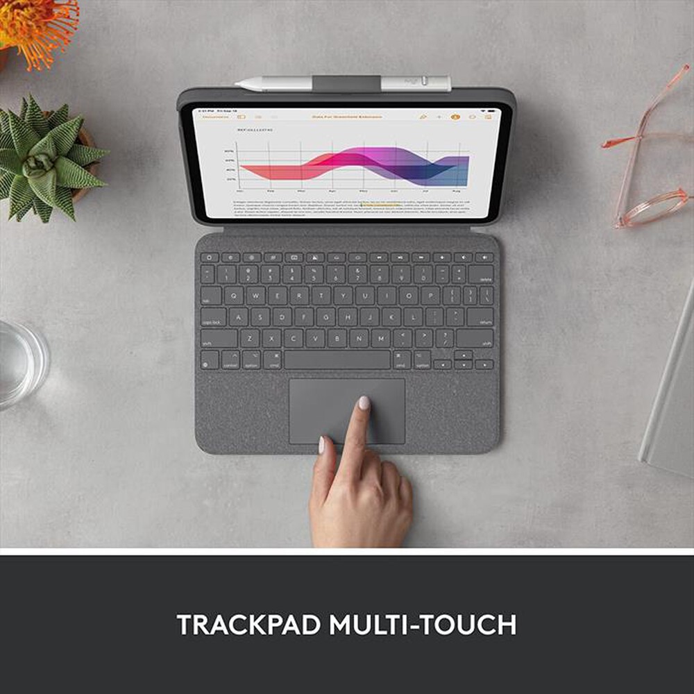 Immagine del prodotto LOGITECH - Custodia iPad (10ª generazione) Combo Touch