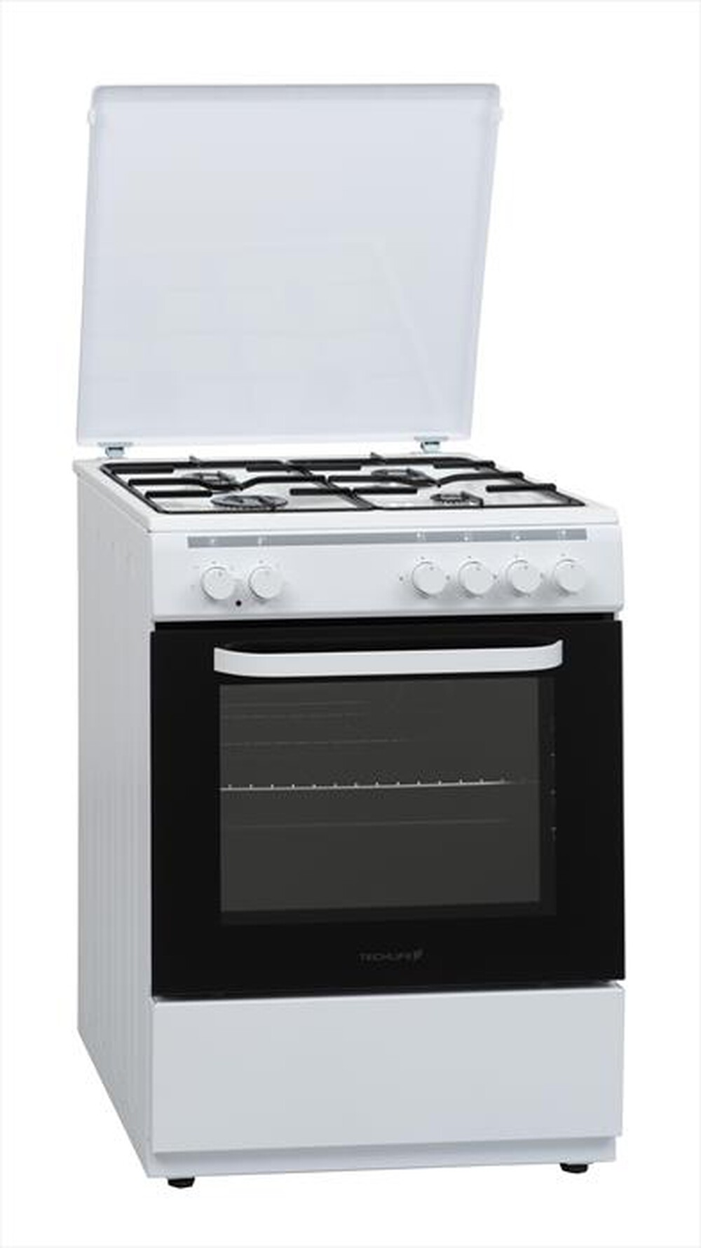 "TECHLIFE - Cucina a gas TFCG60WFE Classe A-Bianco"