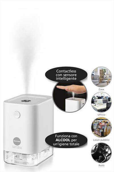 MACOM - SMART SANITIZER - 877 - Bianco