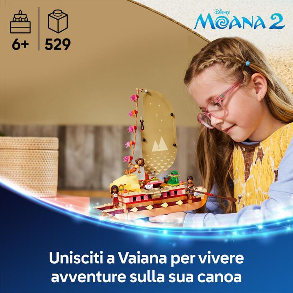 Immagine del prodotto LEGO - DISNEY PRINCESS La canoa di Vaiana 43270