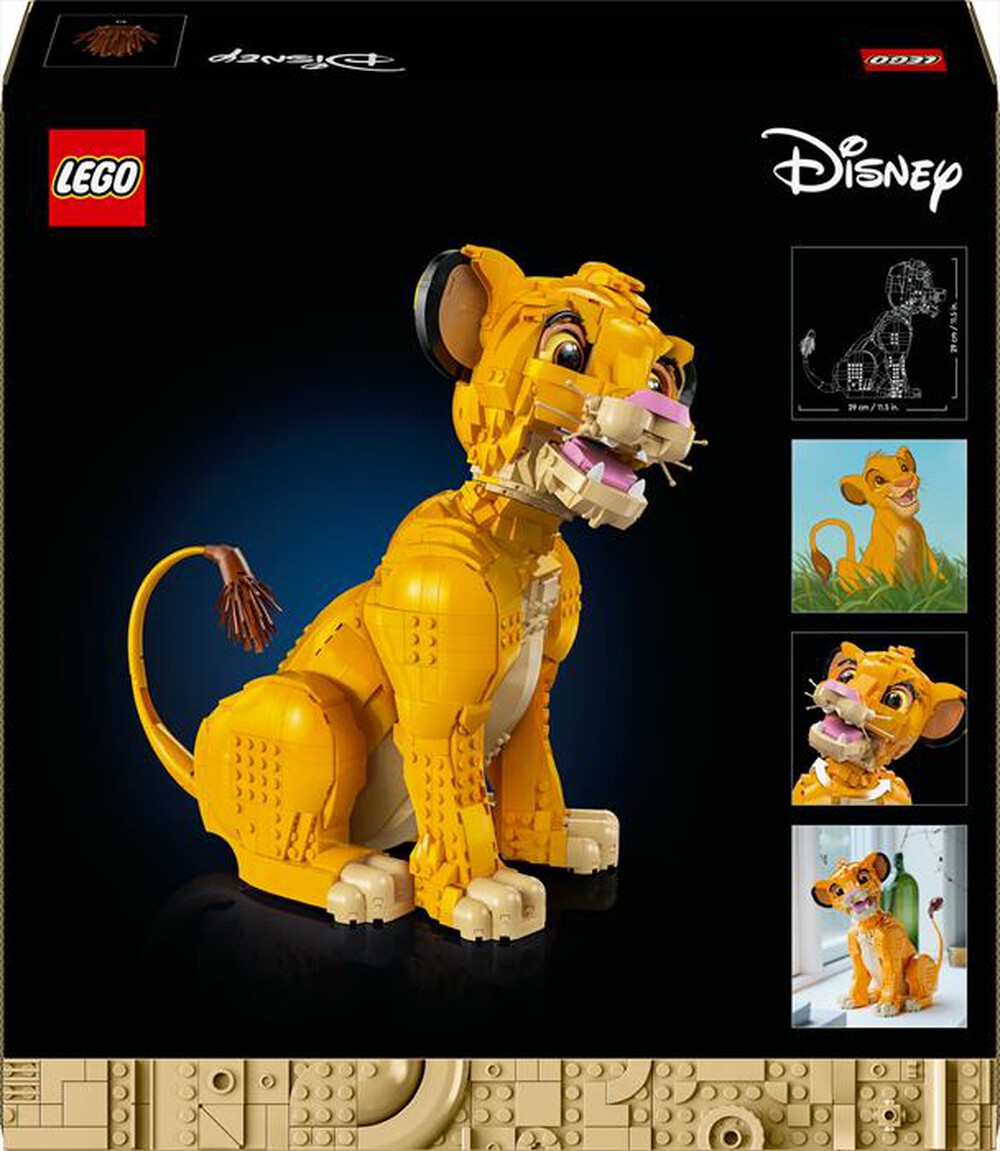 Immagine del prodotto LEGO - DISNEY CLASSIC Giovane Simba, Re Leone 43247