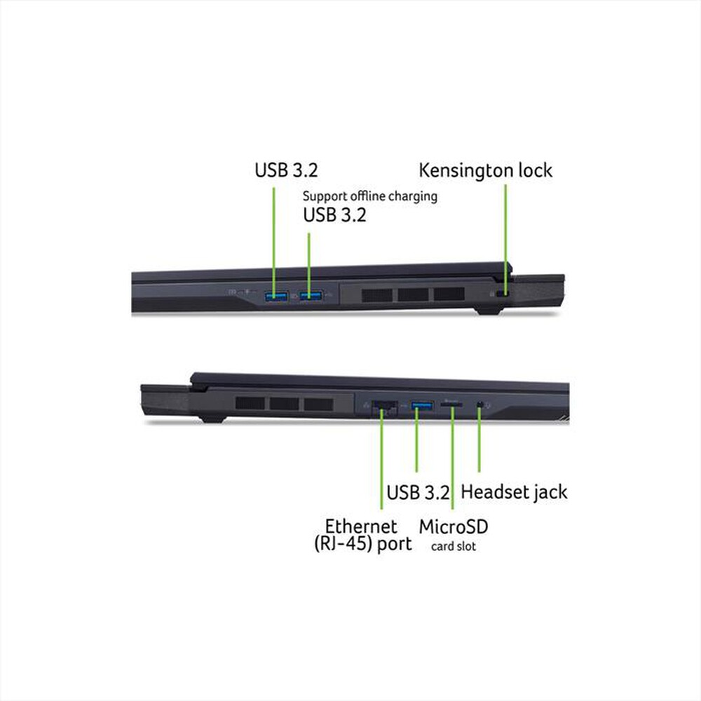 Immagine del prodotto ACER - Notebook PREDATOR HELIOS NEO 18 AI PHN18-72-914F-Nero