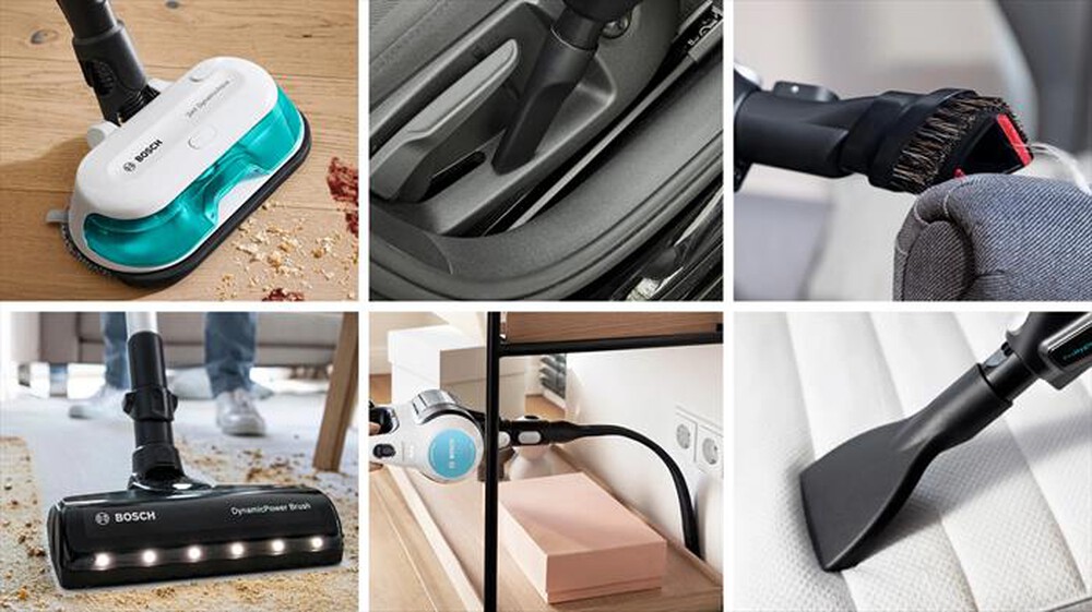 "BOSCH - Aspirapolvere ricaricabile BCS71HYG4-Black,White"