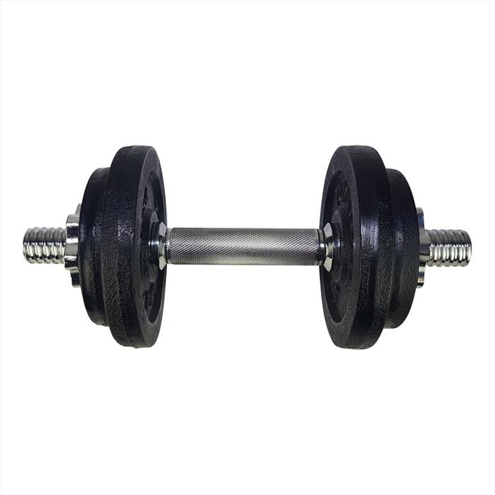 "TUNTURI - DUMBBELLSET 10KG - 1 BAR SCREW-nero"