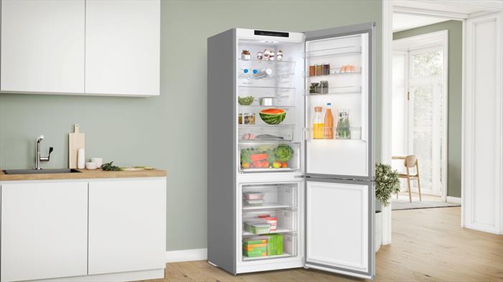 Immagine del prodotto BOSCH - Frigorifero Combinato KGN492LDF Classe D 203x70 cm-Metal look