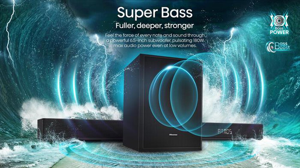 Immagine del prodotto HISENSE - SoundBar AX5125H-NERO