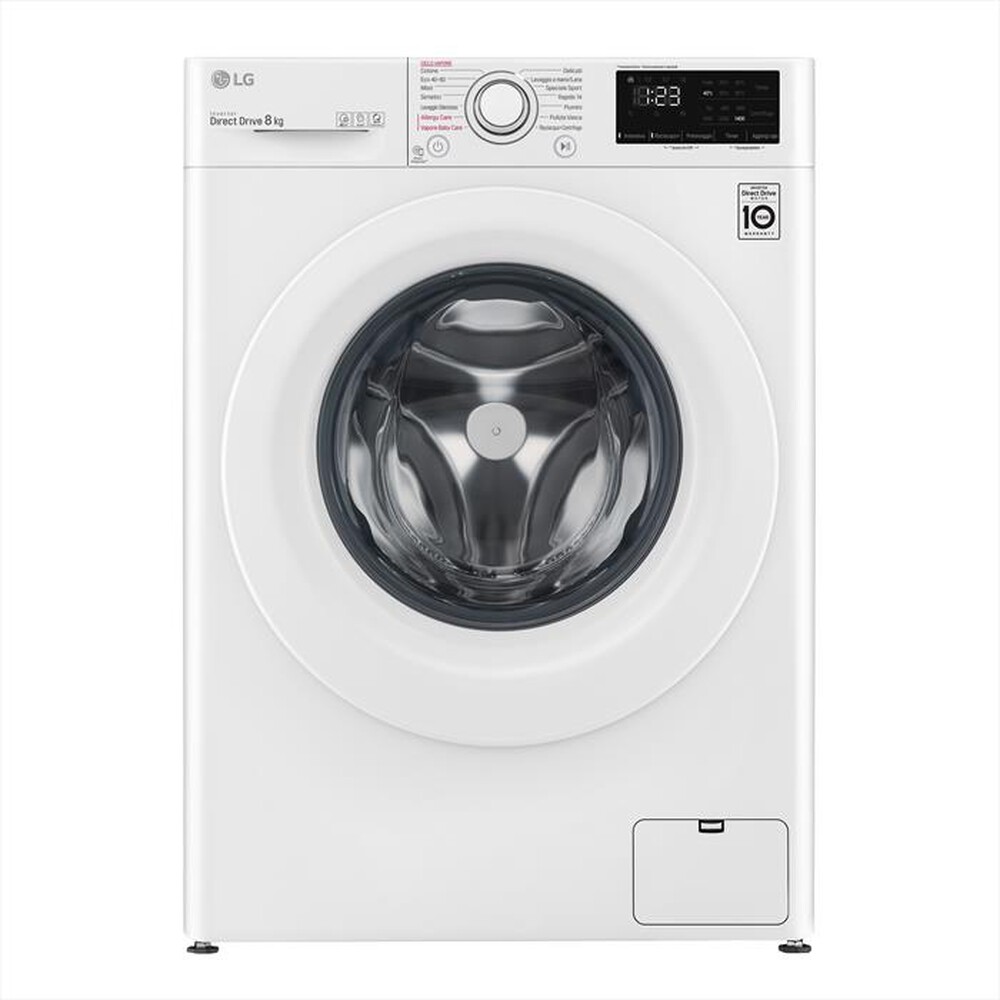 "LG - Lavatrice F4WV308S3E 8 Kg Classe C-Bianco"