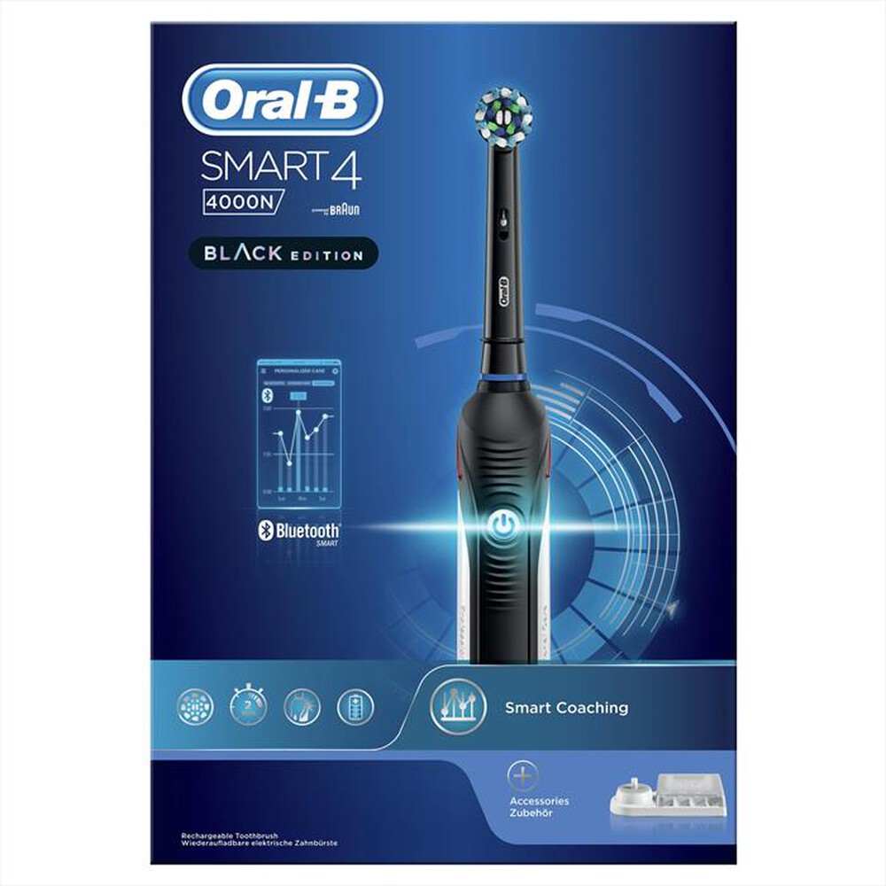 "ORAL-B - Spazzolino elettrico SMART 4 4000N-NERO"