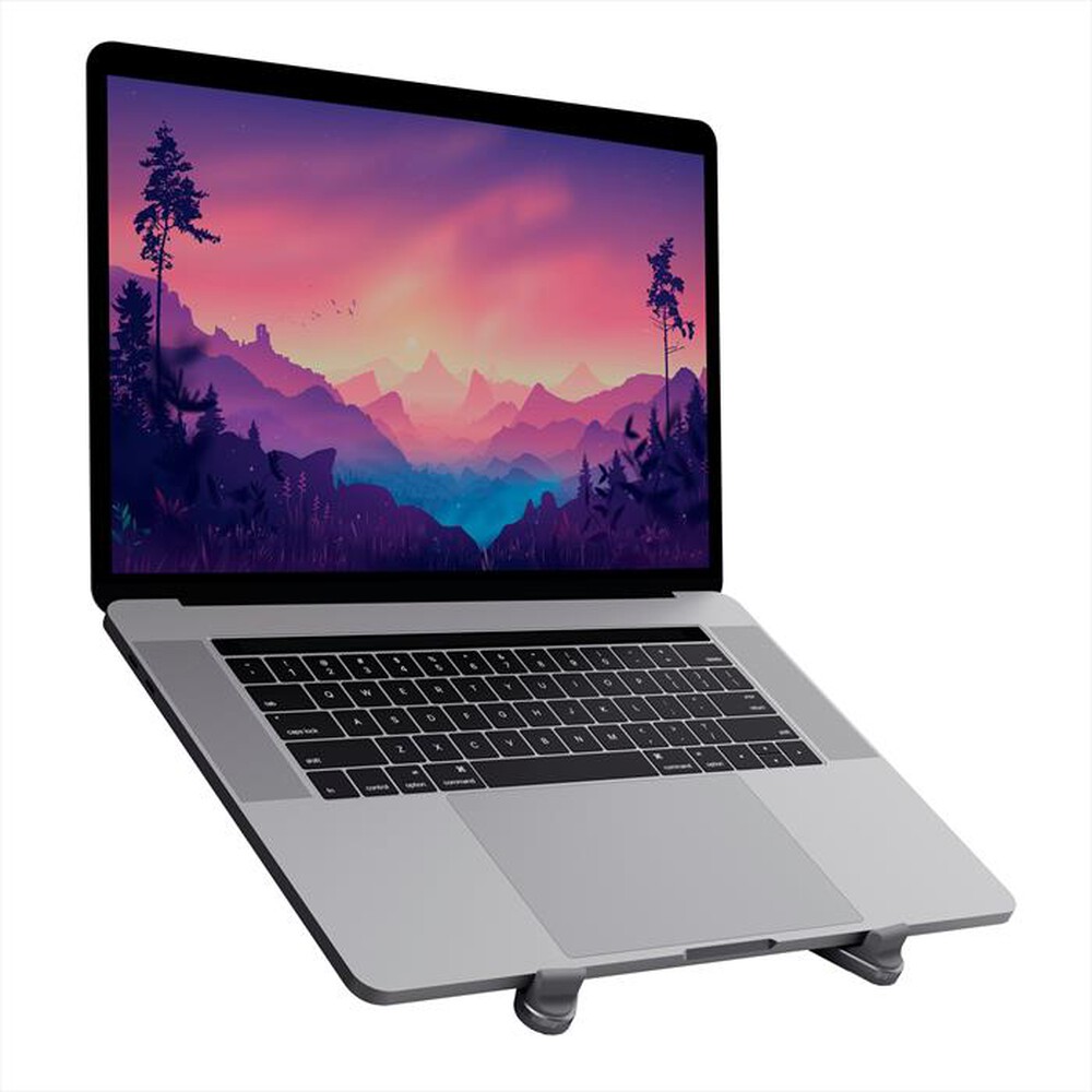 "TRUST - MACY FOLDABLE METAL LAPTOP STAND-Grey"
