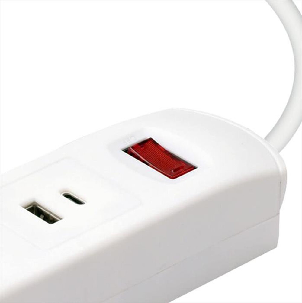 "POLYPOOL - Multipresa PP2535-Bianco"