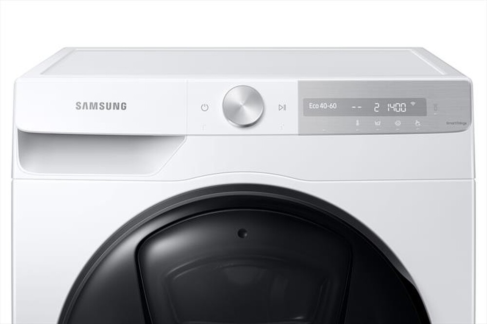 "SAMSUNG - Lavatrice WW10T754DBH/S3 ULTRAWASH AI CONTROL-BIANCO CON OBLO' Shiny Black"