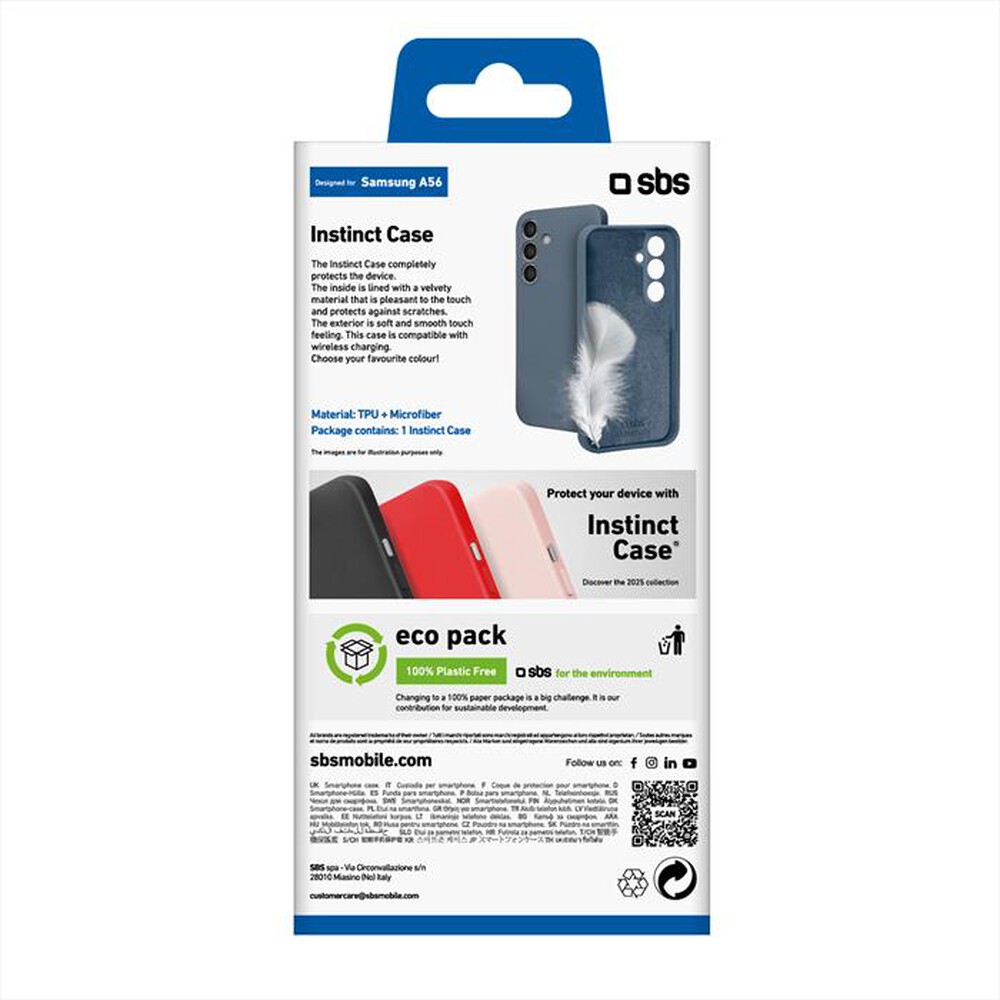 Immagine del prodotto SBS - Cover Instinct Samsung A56 TEINSTSAA56B-Blu