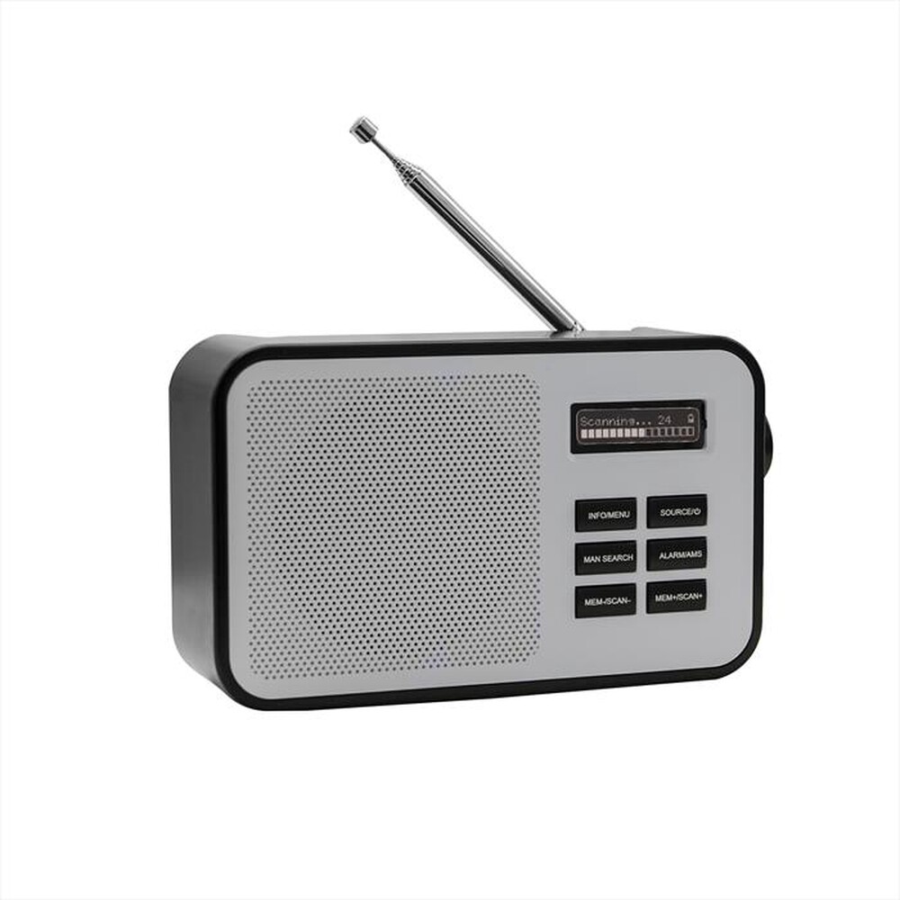 Immagine del prodotto XTREME - SPEAKER WIRELESS BT DAB+ RADIO-NERO