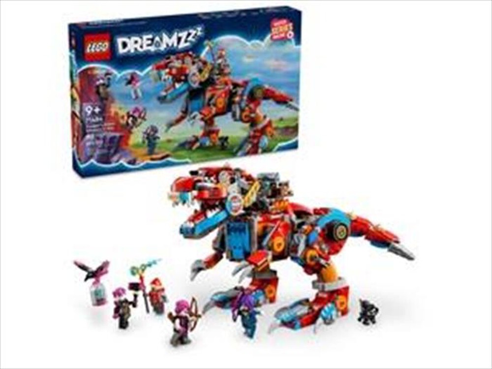 "LEGO - DINOSAURO ROBOT C-REX DI COOPER - 71484-Multicolore"
