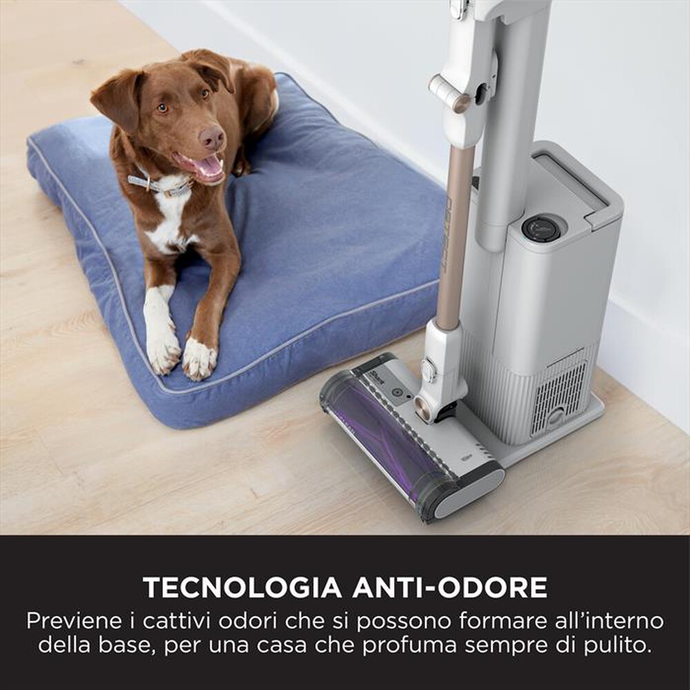 "SHARK - Scopa elettrica DETECT CON AUTOSVUOMENTO IW3612EU-Bianco"