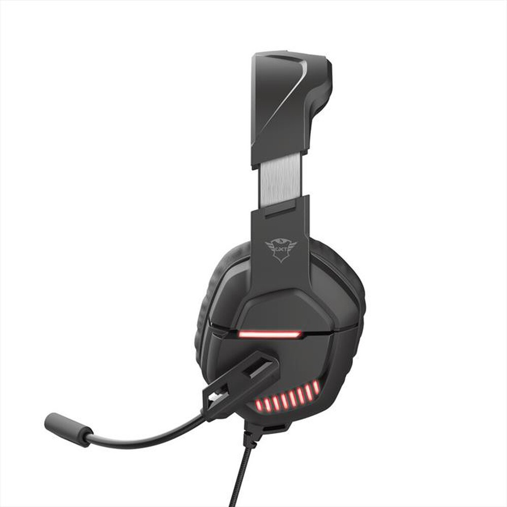 "TRUST - GXT448 NIXXO ILLUMINATED HEADSET-Black/Red"