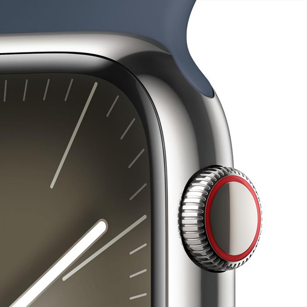 "APPLE - Watch Series 9 GPS + Cellular Cassa 45mm - S/M-Blu Tempesta"