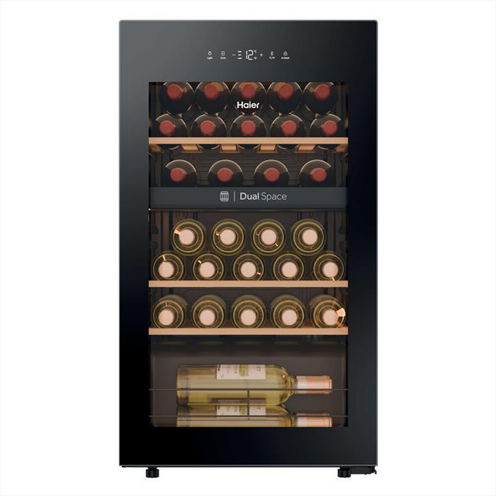 HAIER - Cantinetta HWS32GDG Classe G 32 bottiglie-Nero