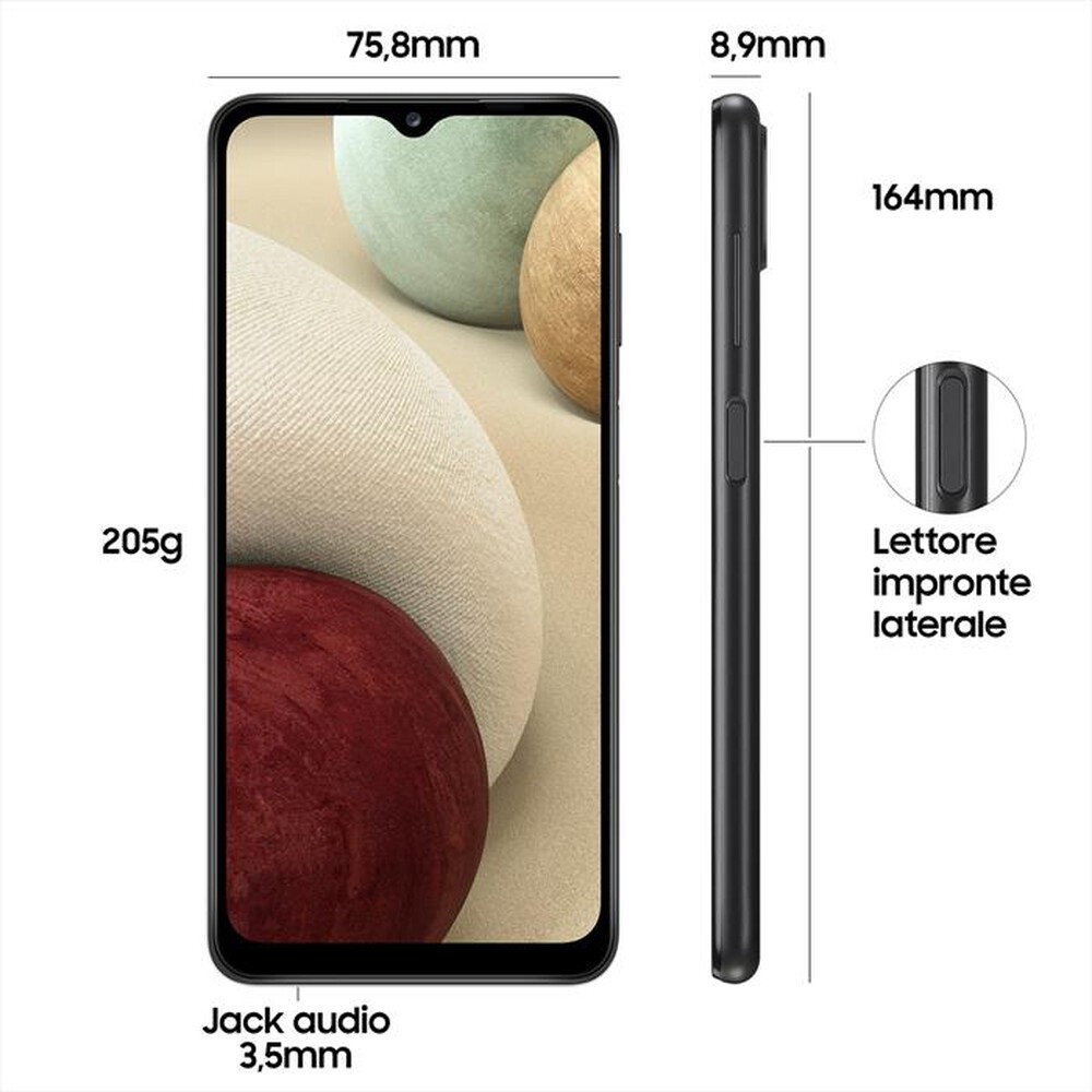 "SAMSUNG - GALAXY A12 128GB EXYNOS-Black"