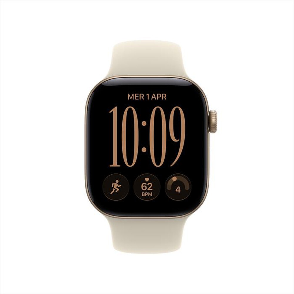 Immagine del prodotto APPLE - Watch Series 12 GPS + Cellular 42mm Alluminio Oro-Sport Band Sabbia - S/M