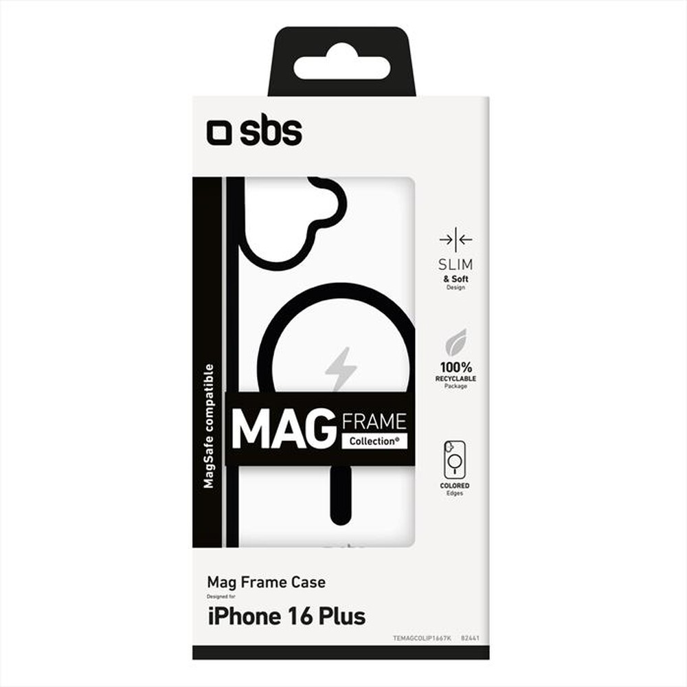 Immagine del prodotto SBS - Cover TEMAGCOLIP1667K iPhone 16 Plus