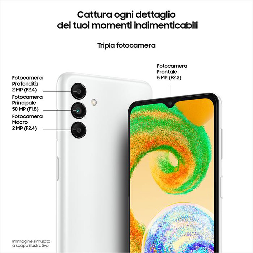 "SAMSUNG - GALAXY A04S-White"