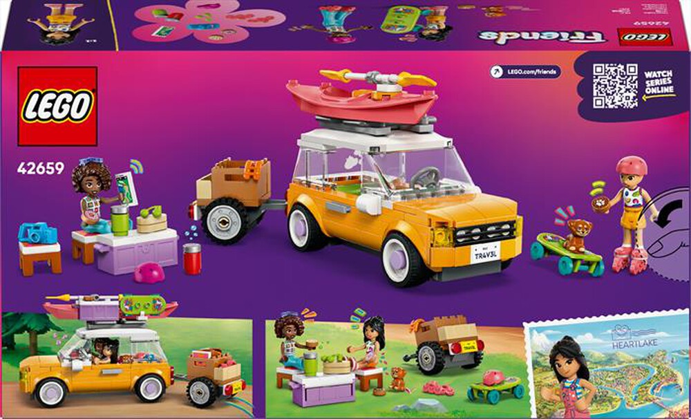 "LEGO - FRIENDS Viaggio in auto con il cucciolo - 42659"