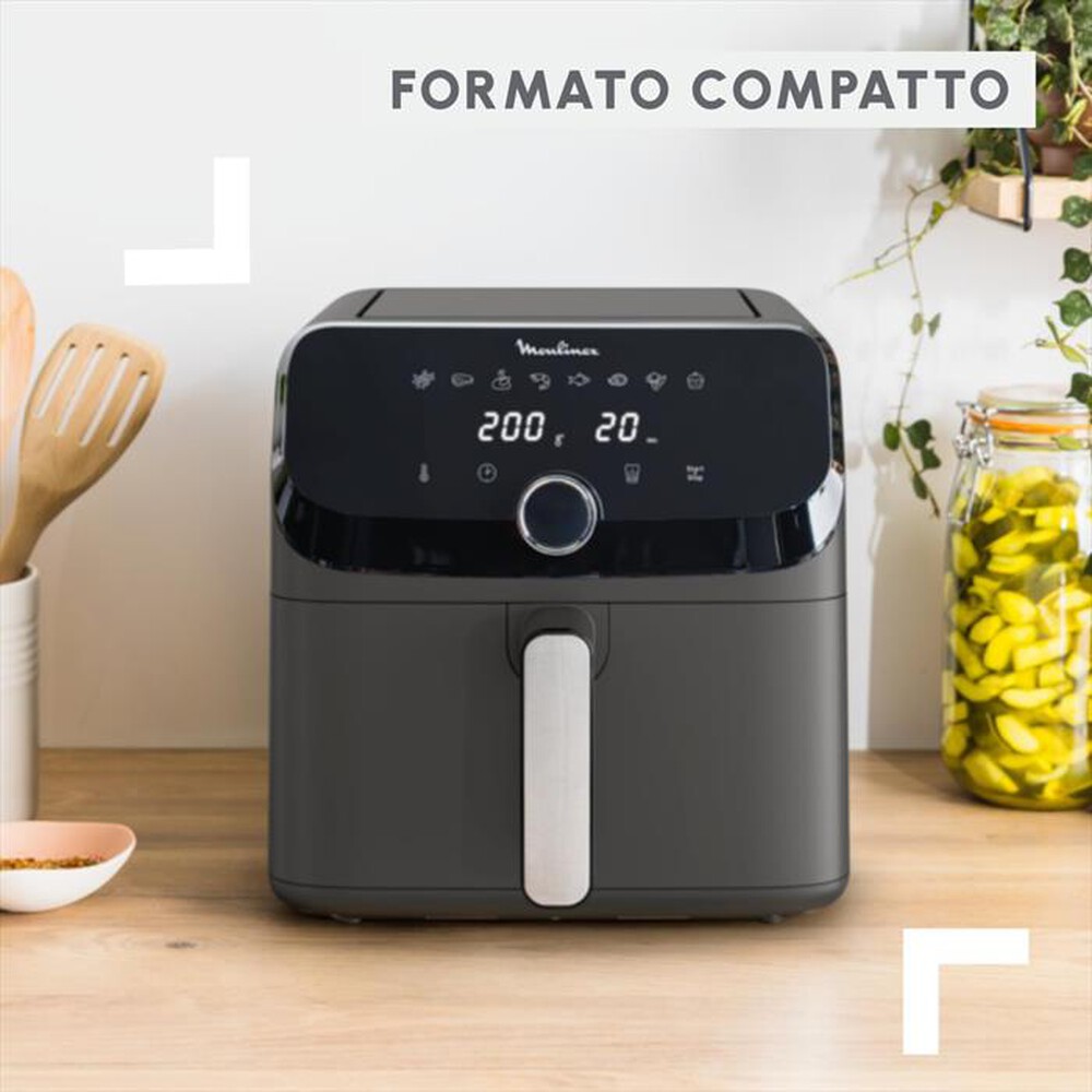 "MOULINEX - Friggitrice ad aria EZ855HF0-Nero"