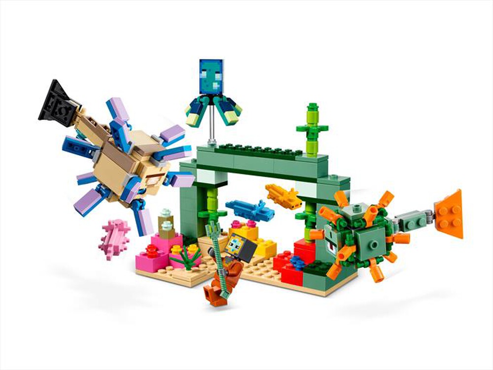"LEGO - MINECRAFT LA BATTAGLIA DEL GUARDIANO - 21180"