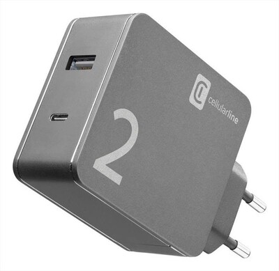 CELLULARLINE - ACHUSB2HOME42WK-Nero