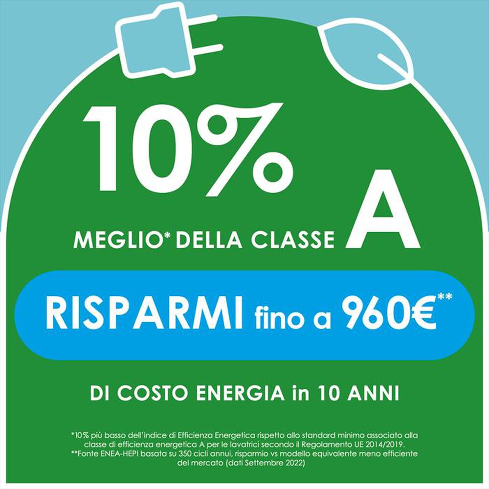 Immagine del prodotto CANDY - Lavatrice CSO6106TWMB6/1-S 10 Kg Classe A-Bianco