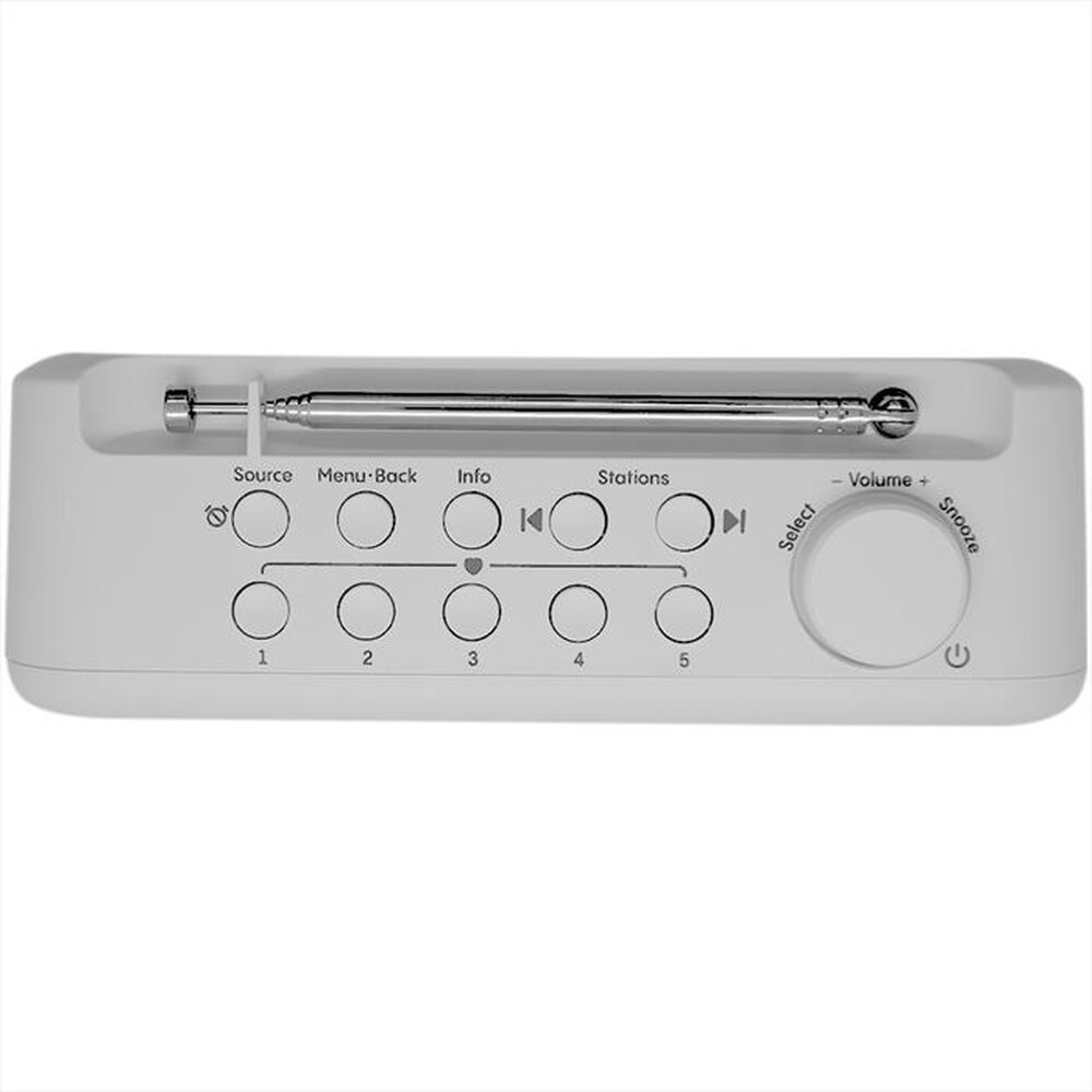 "PURE - Radio FM Elan ONE2-Cotton White"