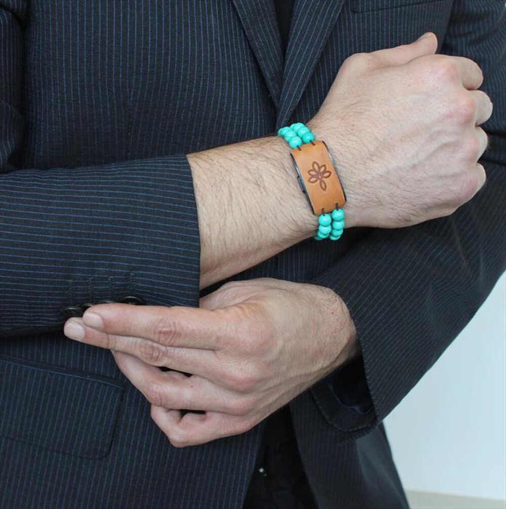 Immagine del prodotto MYLUMI - Bracciale wellness SHAMBALLA PLUS Turchese Piccolo-Turchese Piccolo