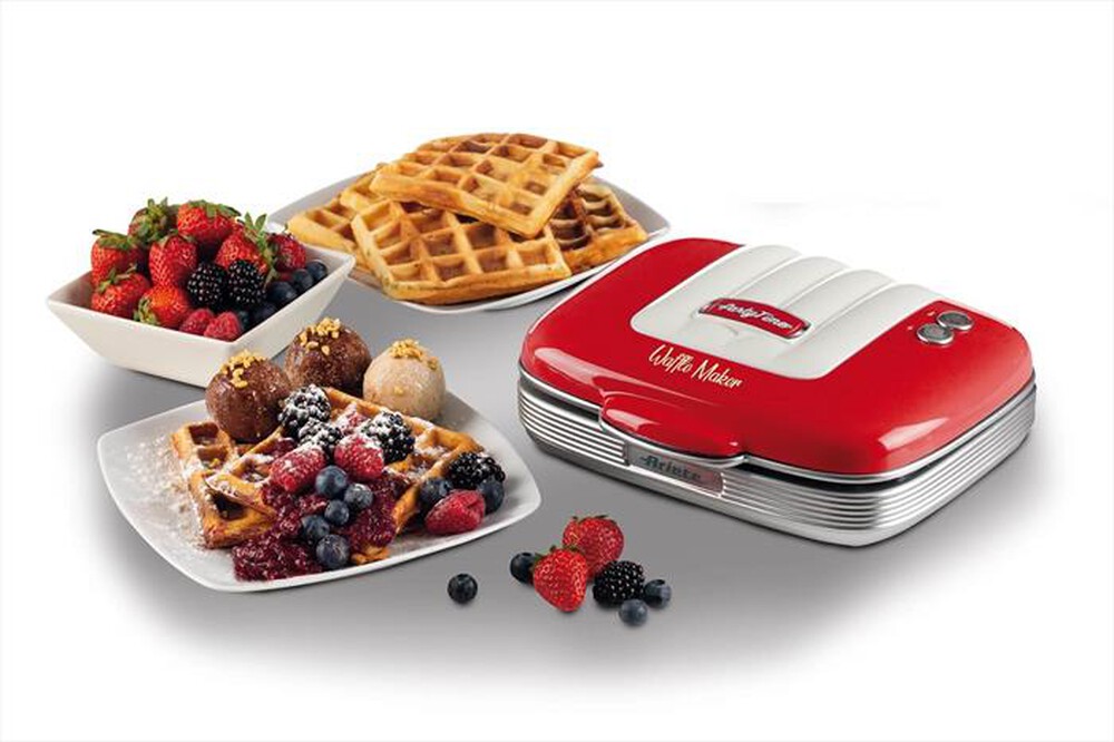 "ARIETE - Waffle Maker Party Time Rosso - 1973/00-Rosso"