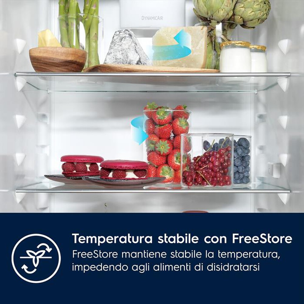 Immagine del prodotto ELECTROLUX - Frigorifero combinato incasso ENA7TE75S Classe E-Bianco