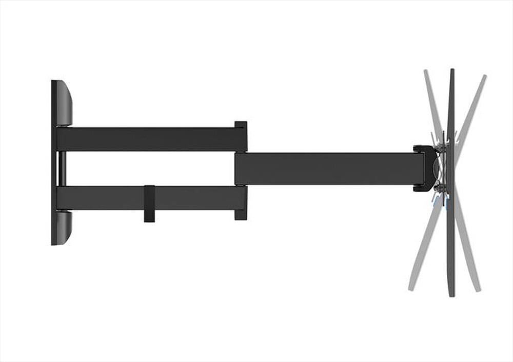 "MELICONI - Supporto TV SLIMSTYLE PLUS 600 SDR-Nero"
