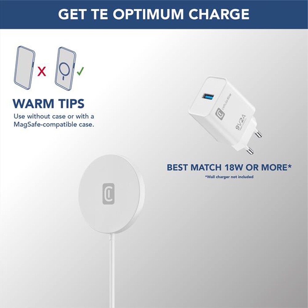 Immagine del prodotto CELLULARLINE - MAGSFWIRELESSW-Bianco