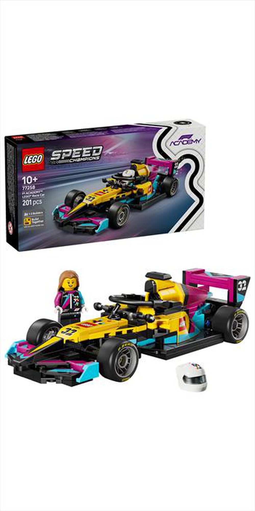 Immagine del prodotto LEGO - SPEED Auto da corsa F1 ACADEMY - 77258