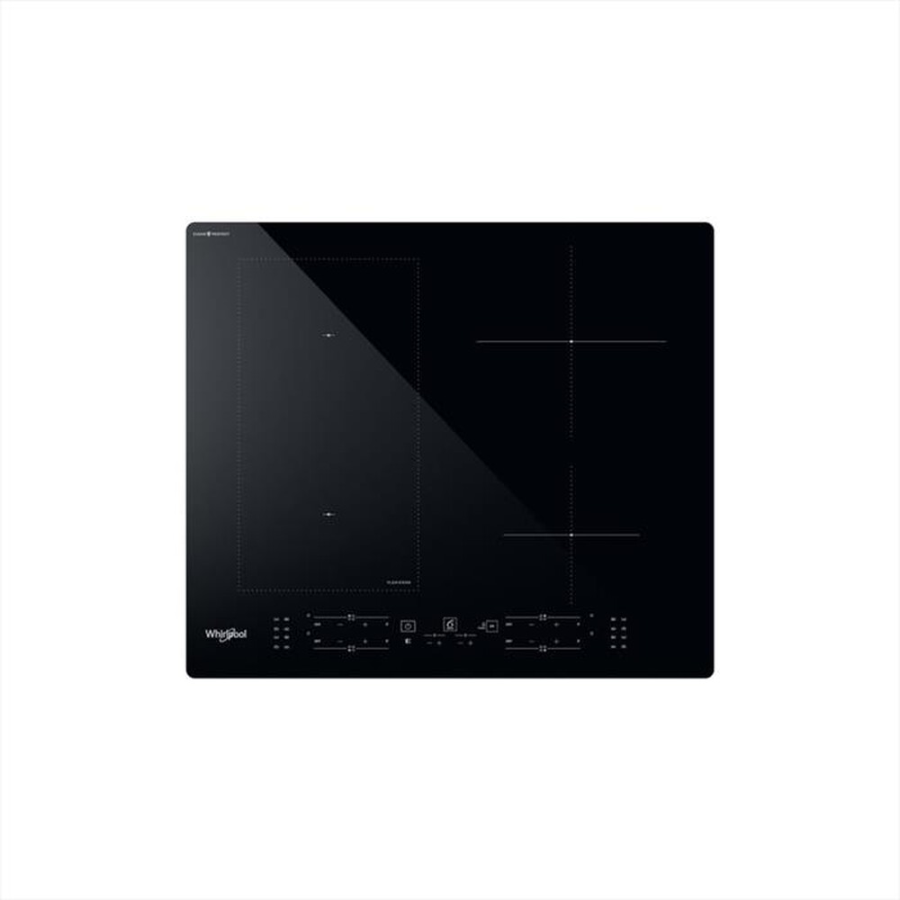 Immagine del prodotto WHIRLPOOL - Piano induzione CLEANPROTECT WL B4060 CPNE 59 cm-Nero