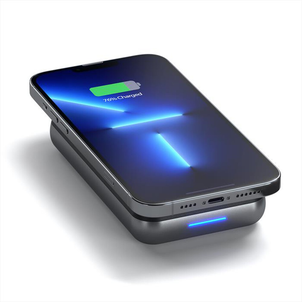 "SATECHI - STAND DI RICARICA DUO WIRELESS - SPACE GRAY-space grey"