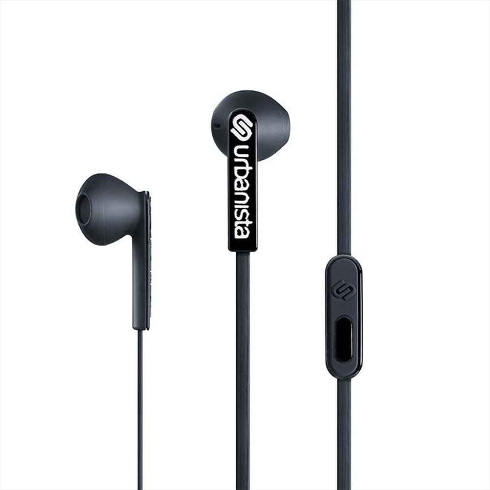 "URBANISTA - Auricolari SAN FRANCISCO TYPE-C-Midnight Black - Nero"