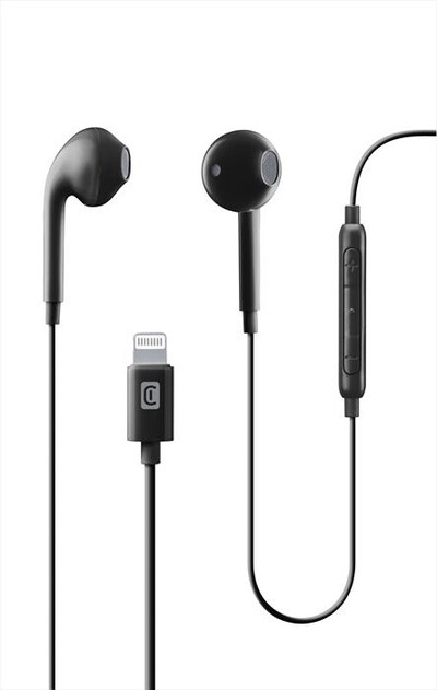 CELLULARLINE - Auricolare con filo AUEAGLEMFIIPHK-Nero