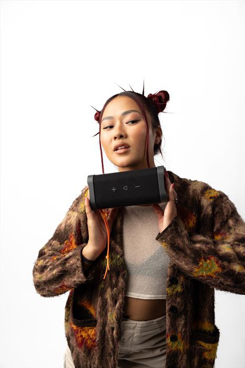 "SKULLCANDY - TERRAIN XL WIRELESS SPEAKER-Nero/Arancione"