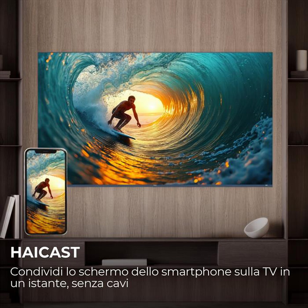 Immagine del prodotto HAIER - Smart TV LED UHD 4K 55" H55K85GUX-Nero