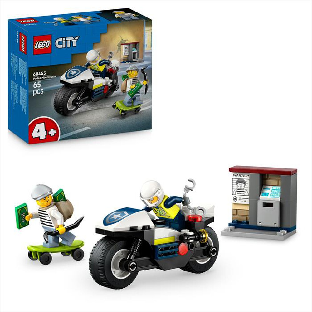 Immagine del prodotto LEGO - CITY POLICE Inseguimento moto della Polizia 60455