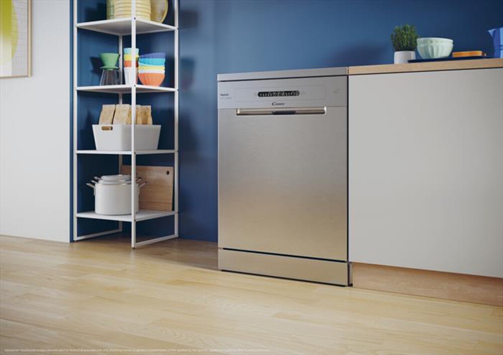 "CANDY - Lavastoviglie CF 3C7L1S Classe C 13 coperti-Stainless steel"