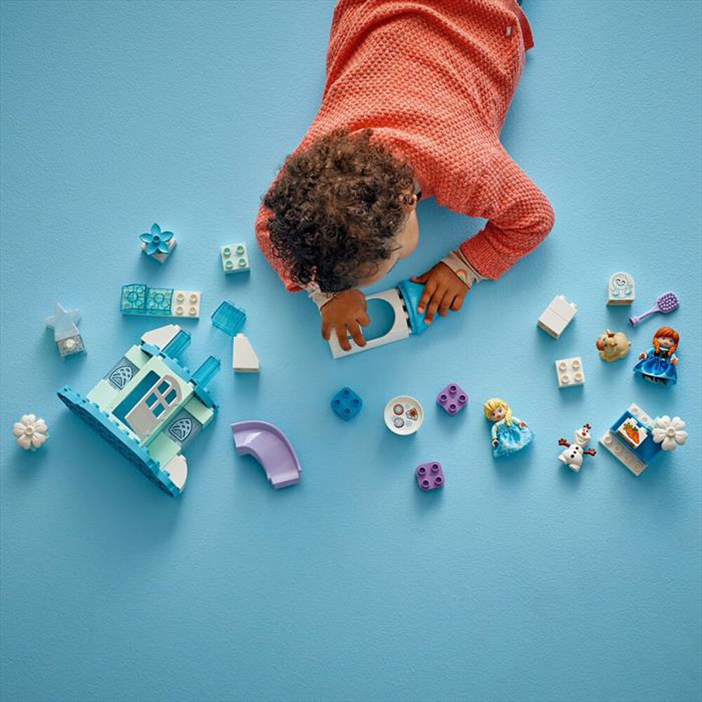 "LEGO - LA FESTA AL CASTELLO DI ANNA ED ELSA FROZEN-,"