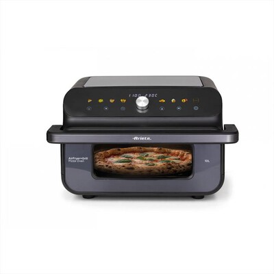 ARIETE - 4649 FRIGGITRICE AD ARIA E FORNO PIZZA-Nero