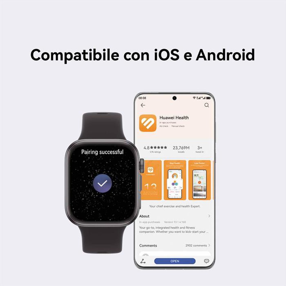 Immagine del prodotto HUAWEI - Fitness tracker WATCH FIT 4-SILVER