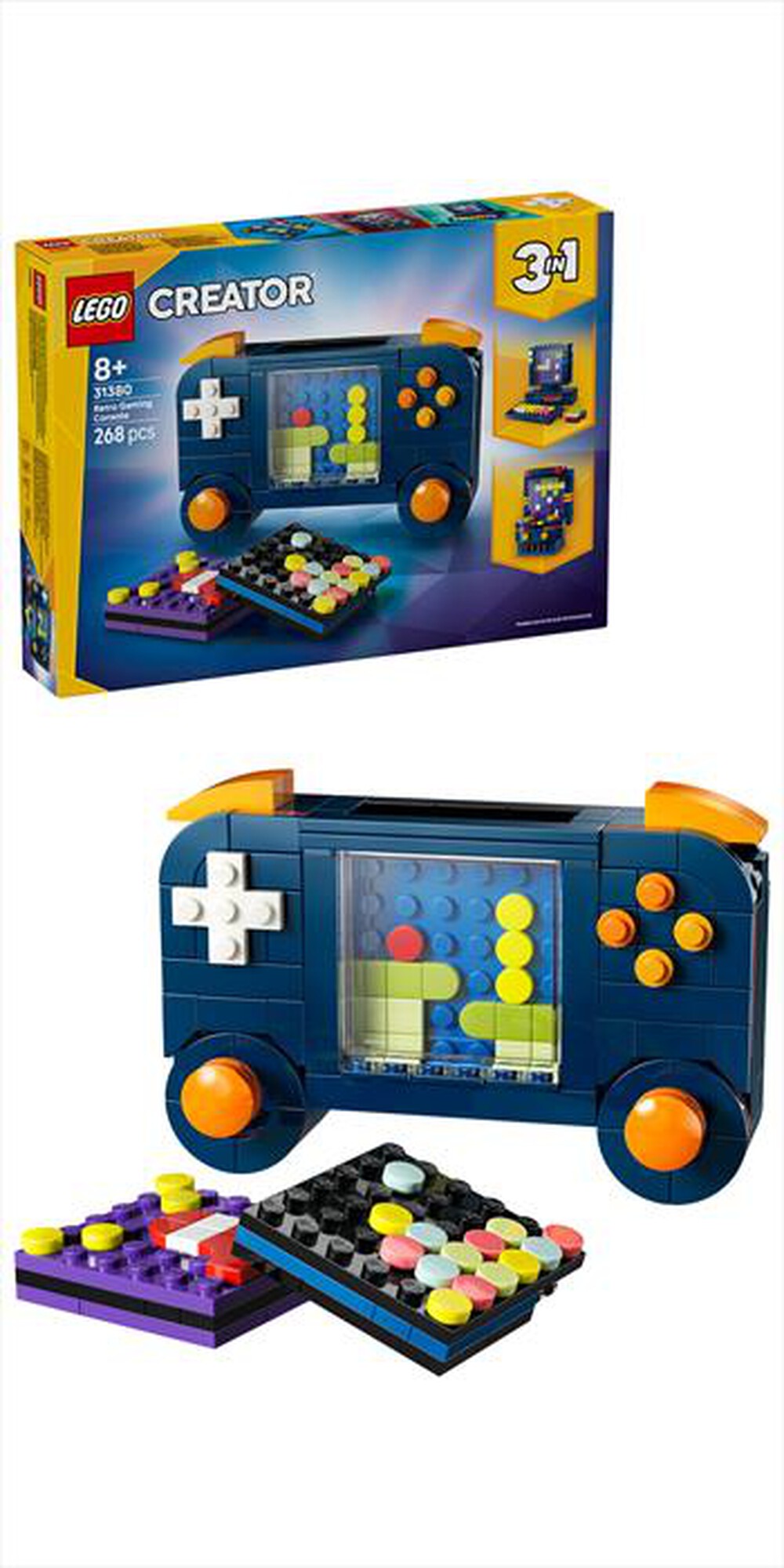 Immagine del prodotto LEGO - CREATOR 3IN1 Console di gioco retr&ograve; - 31380